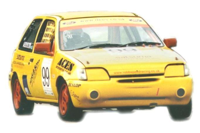 2003 - Robb now driving a Fiesta
